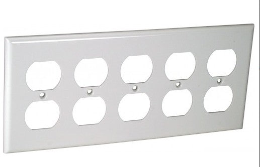 Orbit 5G Wall Plate Duplex Ivory OP85I