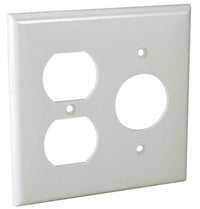 Orbit 2G Wall Plate Duplexsr White OP87W