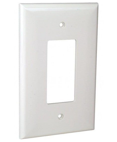 Orbit Jumbo 1G Wall Plate Gfcidecor Ivory OPJ26I