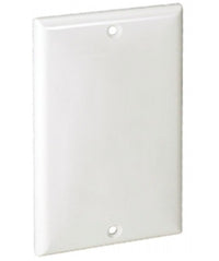 Orbit Midi 1G Wall Plate Blank White OPM13W