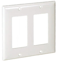 Orbit Midi 2G Wall Plate Gfcidecor White OPM262W