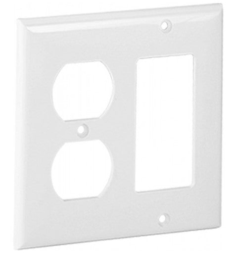 Orbit Midi 2G Wall Plate Dplxgfi Ivory OPM826I