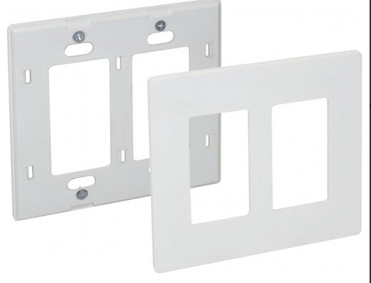 Orbit 2G Screwless Wall Plate Ivory OPS262I