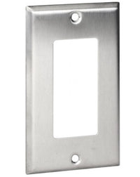 Orbit 1G Stainless Cover Decorative or GFCI OS26