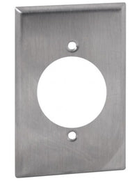 Orbit 1G Ss Wallplate Power Outlet 1.625 Diameter OS705