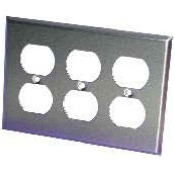 Orbit 3G Stainless Cover Duplex Receptacle OS83