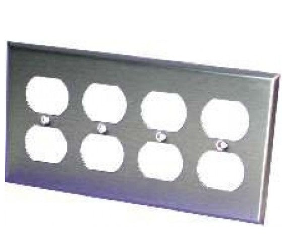 Orbit 4G Stainless Cover Duplex Receptacle OS84