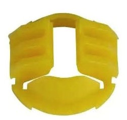Orbit Plastic NM Cable Quicklock Connector, 3/8 in Size, 1/2 in K.O. PQLC38