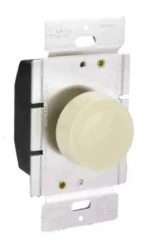 Orbit Rotary Dimmer 120V 60HZ 600W Single Pole, White RD600W