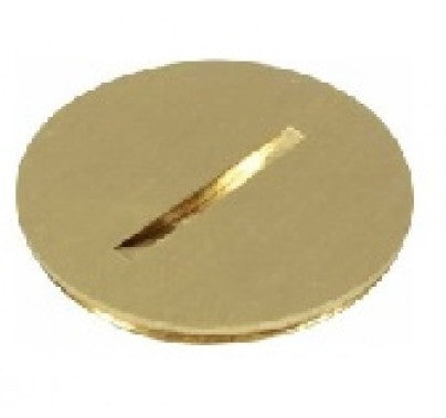 Orbit Round Plug 1 in, for R1G & R2G Repl. Brass RP100BR