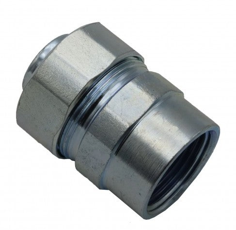 Orbit Steel 1-1/4 in Rigidimc to Liquid Tight Coupling, Compression Type SRLTC125