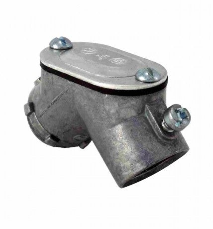 Orbit EMT to Box Pull Elbow + Gasket 1-1/4 in SSPEBG125