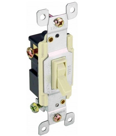 Orbit 15A 3W Toggle Switch White TS315W