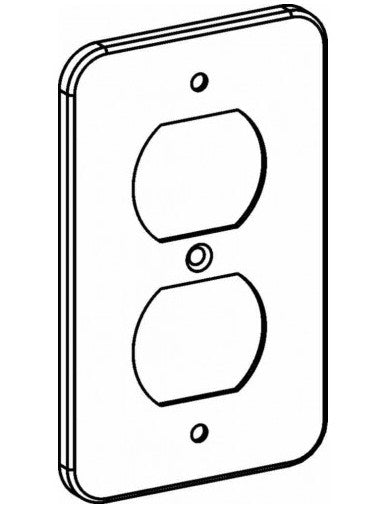 Orbit Utility Cover 2-1/2 in X418" Duplex WHBCDR