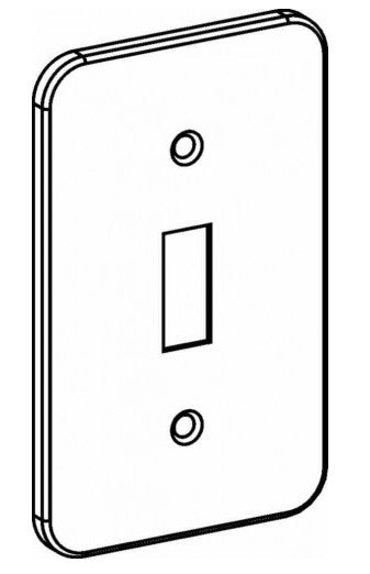 Orbit Utility Cover 2-1/2 in X418" Toggle Sw. WHBCTS