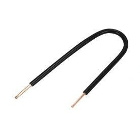 Orbit 8 in Black #12 Solid Wire Tail WTSO8BLK