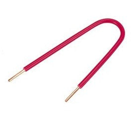 Orbit 8 in Red #12 Solid Wire Tail WTSO8RED