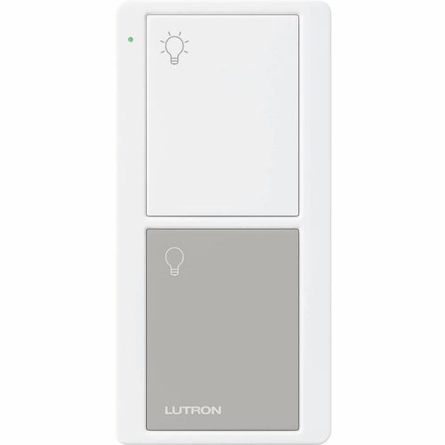 Lutron Pico wireless remote in White/Gray
