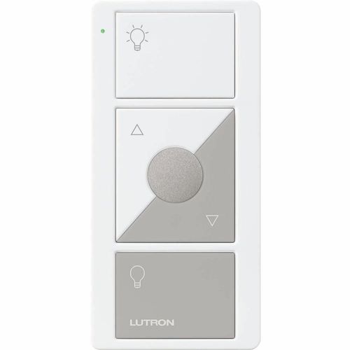 Lutron Pico wireless remote in White/Gray