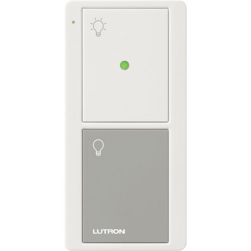 Lutron Pico wireless remote in White/Gray