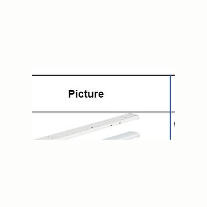 Premium Lighting Vapor Tight G4 4ft 50W 150lm/W 7500lm