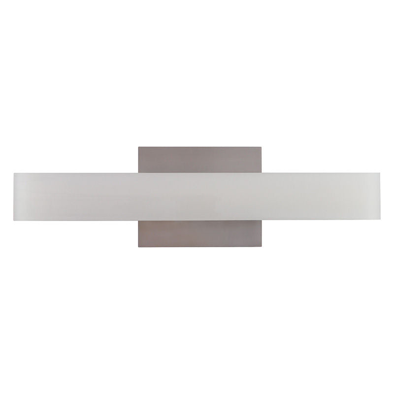 Westgate LVJ-18-MCT5-BN 18W LED vanity light 2700K/3000K/3500K/4000K/5000K brushed nickel
