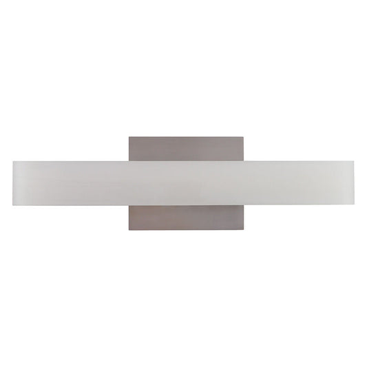 Westgate LVJ-18-MCT5-BN 18W LED vanity light 2700K/3000K/3500K/4000K/5000K brushed nickel
