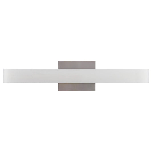 Westgate LVJ-24-MCT5-BN 24W LED vanity light 2700K/3000K/3500K/4000K/5000K brushed nickel
