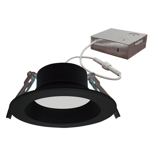 Westgate RDL4S-BF-MCT5-BK 12W recessed light trim 27K/30K/35K/40K/50K black