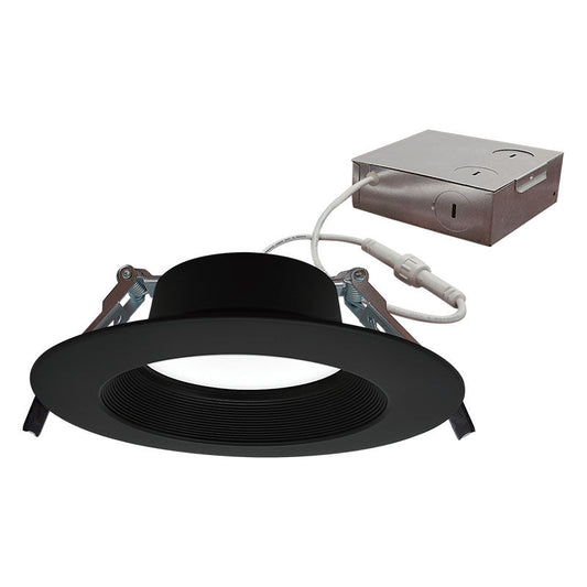 Westgate RDL6S-BF-MCT5-BK 14W recessed light trim 27K/30K/35K/40K/50K black