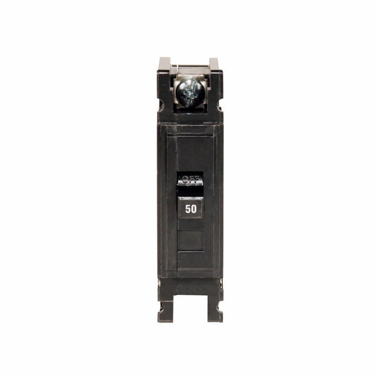 Cutler Hammer 50A 120/240V Single-Pole Thermal Magnetic Circuit Breaker, 10kAIC, QC Series