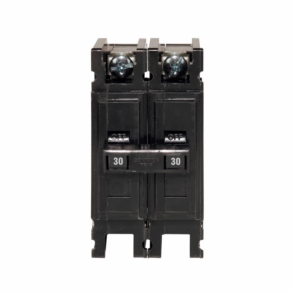 Cutler Hammer 30A 240V 2-Pole Thermal Magnetic Circuit Breaker 10kAIC Quicklag Series