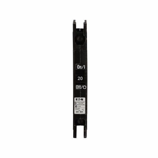 Cutler Hammer 20A 120/240V 1-Pole Thermal Magnetic Circuit Breaker 10kA Interrupt Rating
