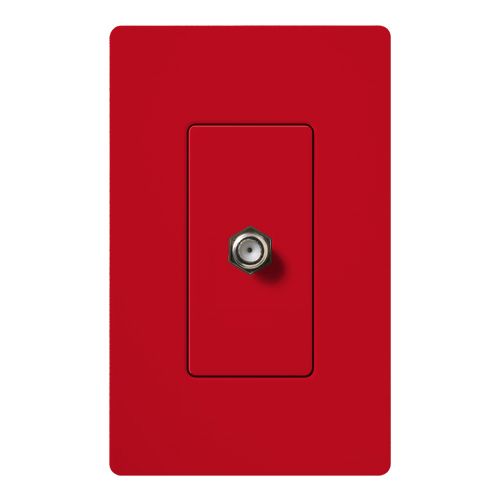 Lutron Claro wall plate in Hot