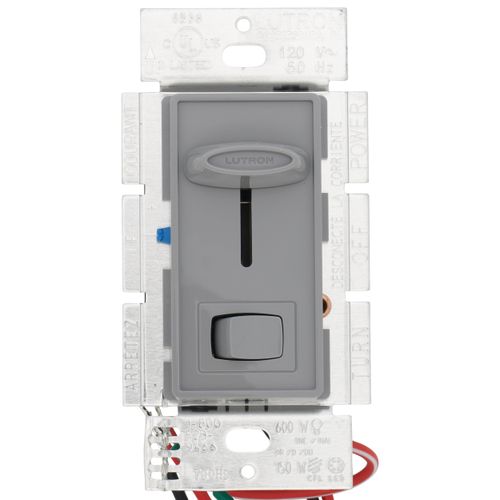 Lutron Skylark LED+ dimmer switch in Gray