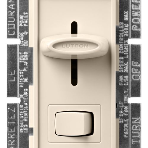 Lutron SFSQ-LFH-LA Fan & Light Control