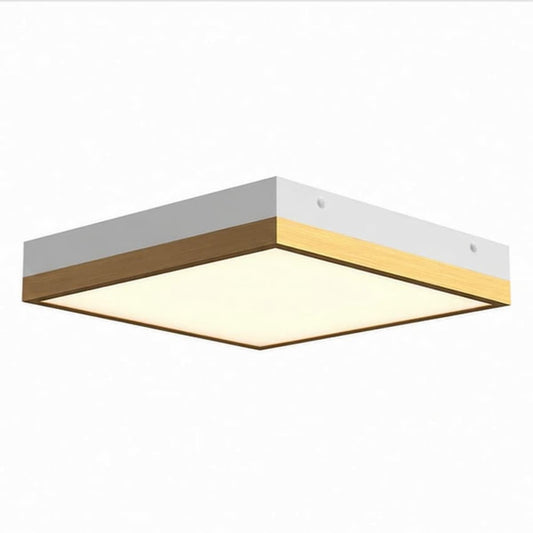 Alora Mood Sydney FM553211AGWH 11-inch LED flush mount in Aged Gold and White with frosted glass diffuser by Lumera Electric