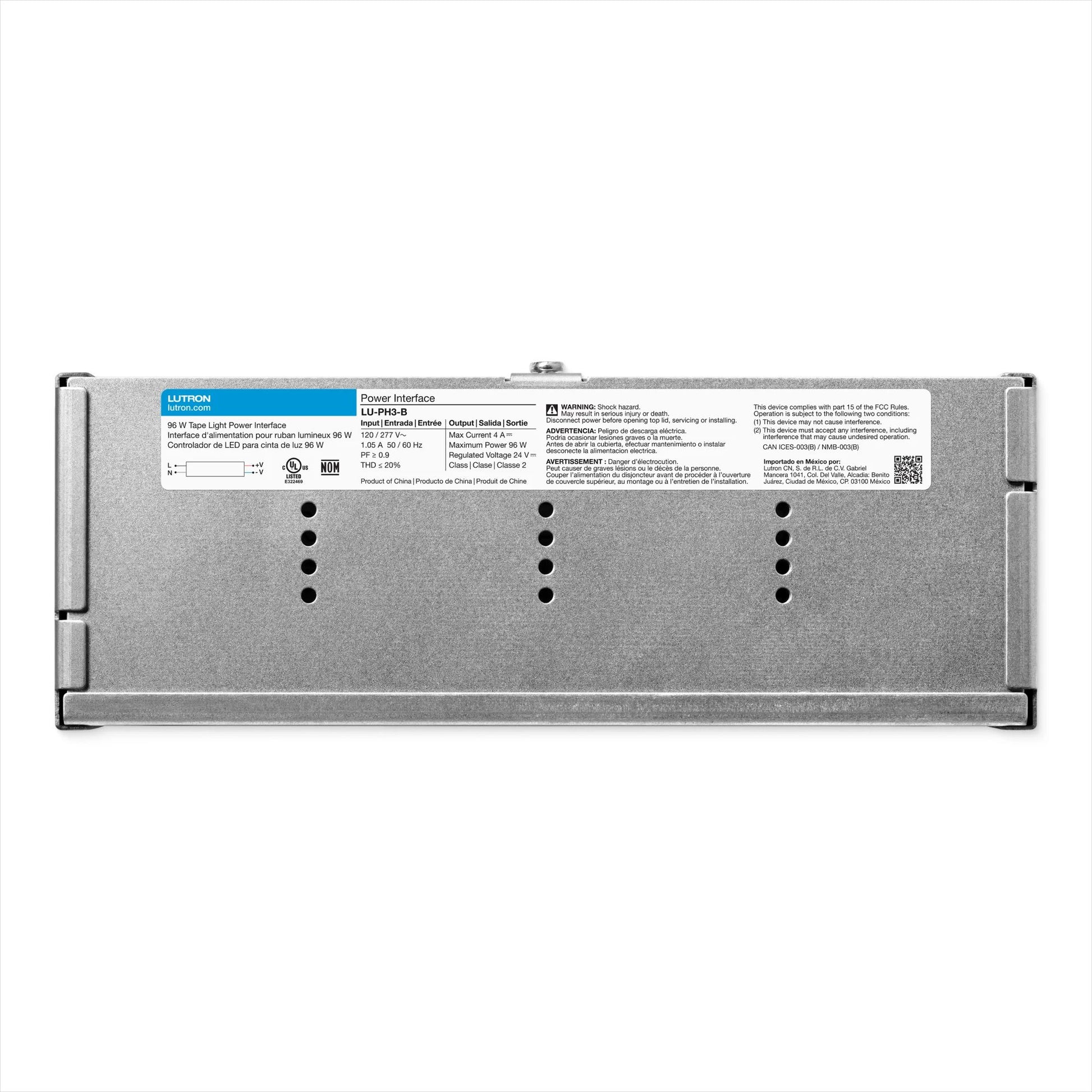 Lutron control interface