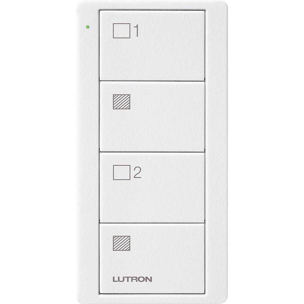 Lutron Pico wireless remote in Snow White