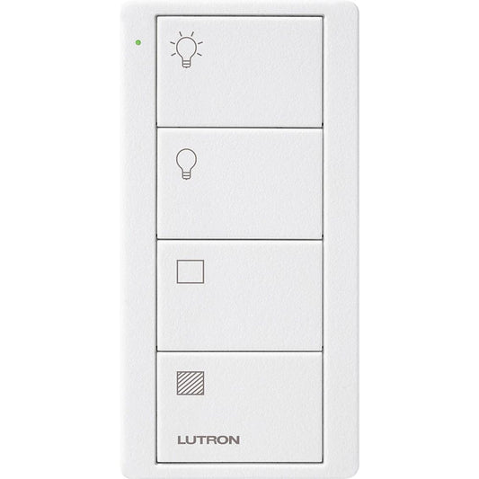 Lutron Pico wireless remote in Snow White