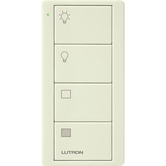Lutron Pico wireless remote in Biscuit