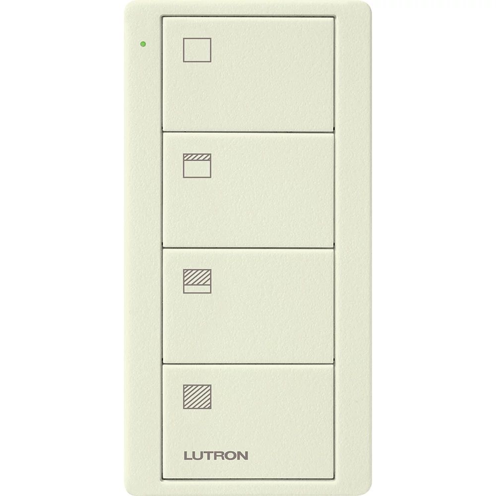 Lutron Pico wireless remote in Biscuit