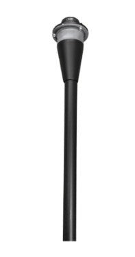 Westgate 15 in 12V AC/DC 5W 200LM RGBW Black LED Path Light AA-STEM-15-RGBW-PB-BK