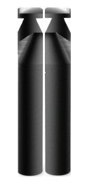 Westgate 14W/19W/24W 125 LM/W 3000K/4000K/5000K Bronze LED Bollard Light BOL-G2-140-MCTP-BR