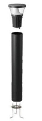 Westgate Bronze LED Bollard Light BOL-G5-SHAFT-14-BR