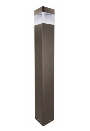 Westgate BOL-G8-100Q-MCTP-BR-WH 10W/18W/25W LED bollard light 30K/40K/50K white