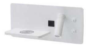 Westgate BRL-SHR-WCH-BK 10W LED reading lamp 3000K black