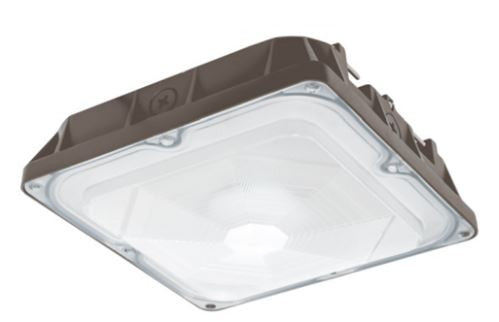 Westgate 120-277V 5W/10W/15W/25W 120 LM/W 5000K Dark Bronze LED Canopy Light CDLX-SM-5-25W-50K