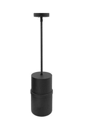 Westgate 9 in Black Cylinder Light Accessory CMC9-EC-BK