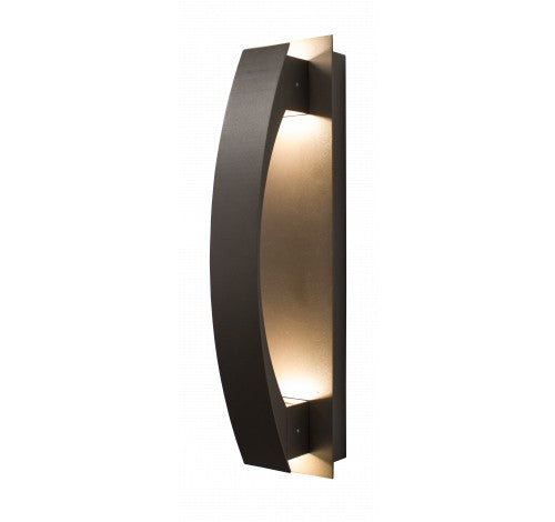 Westgate 10W(2.5WX4) 3000K Crest Lunette LED Wall Sconce 100-277V AC Dark Bronze CRE-01-30K-BR